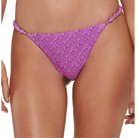 Vix Lyra Beads Triangle Top + Bottom Bikini - Picture 3 of 7